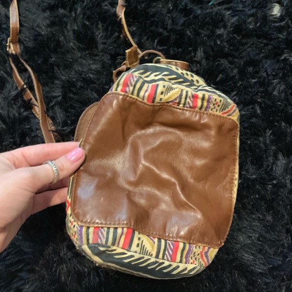 Brown crossbody bag - Picture 2 of 6